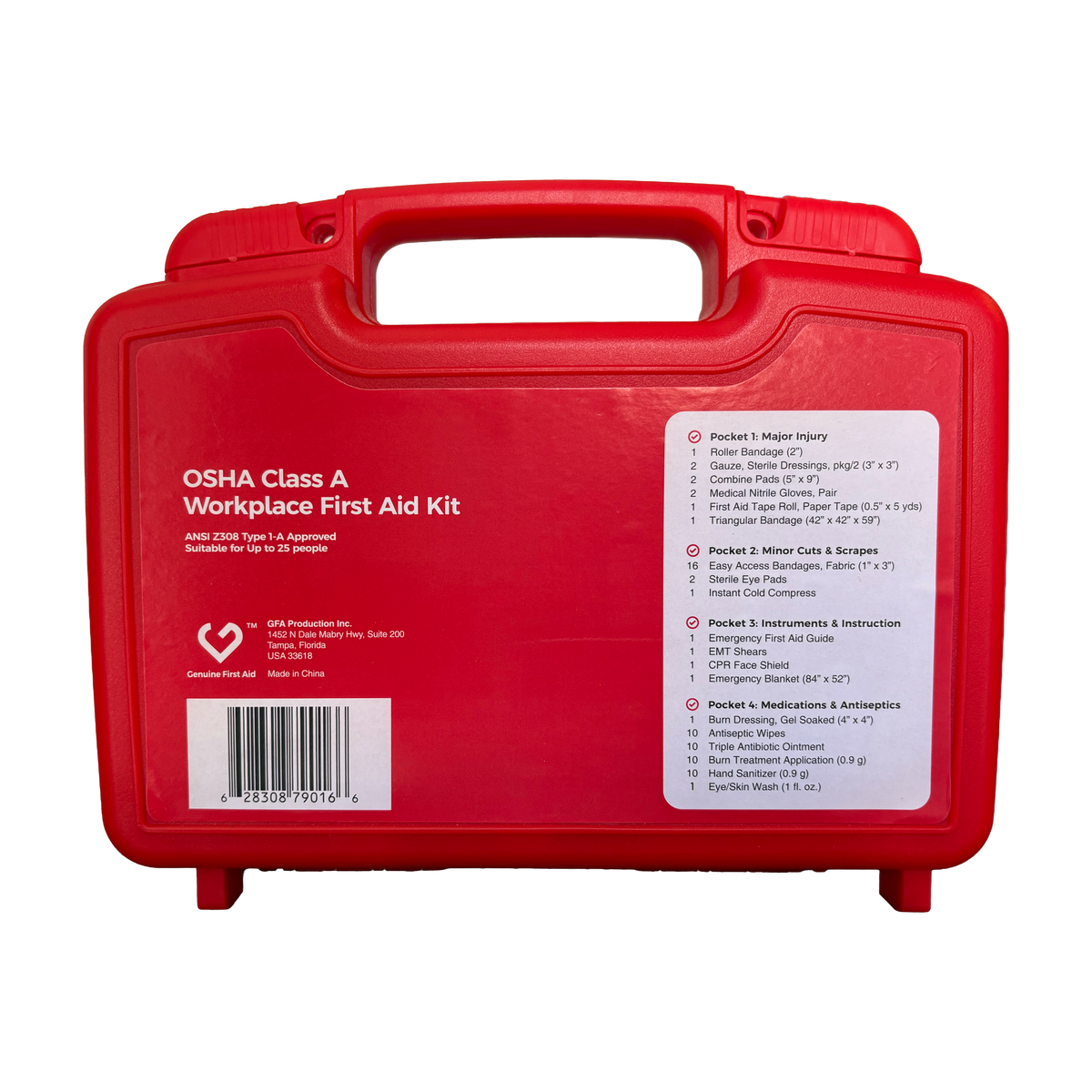 OSHA Class A Workplace First Aid Kit